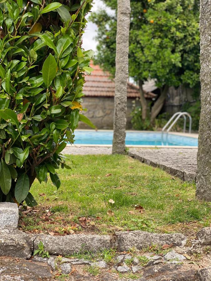 Villa Pequena Casa Rustica Com Piscina Penafiel Esterno foto